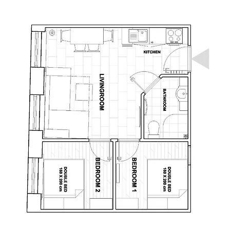 Central Walk Fashionstreet Apartmnts Boedapest Kamer foto